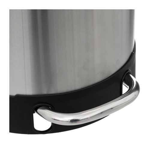 Poubelle 30 Litres En Métal Inox Ouverture à Pédale