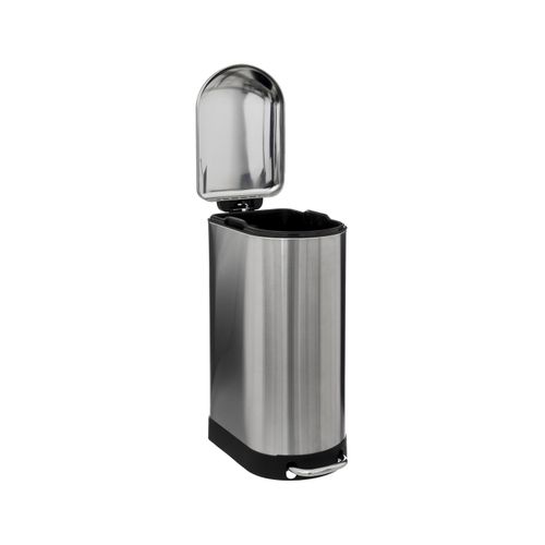 Poubelle 30 Litres En Métal Inox Ouverture à Pédale