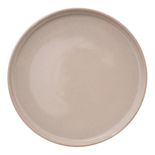 Assiette plate Ø. 27 cm TERRE INCONNUE Beige vue 3/4