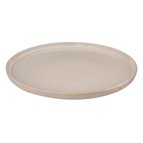 Assiette plate Ø. 27 cm TERRE INCONNUE Beige