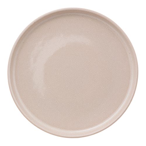 Assiette à dessert Ø. 21 cm TERRE INCONNUE Beige vue 3/4