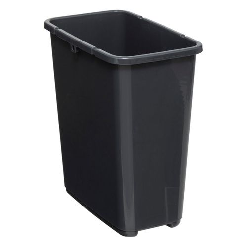 Poubelle avec 2 ouvertures 10L RAPH Gris