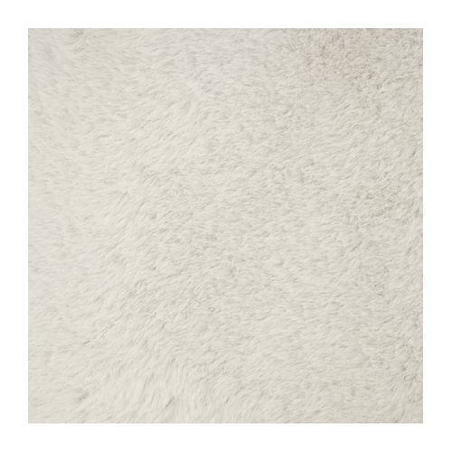 Pouf Et Coffre De Rangement En Bois Et Fourrure Blanche 76 X 38 Cm
