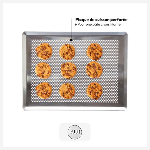 Plaque De Cuisson Perforée 40x30cm