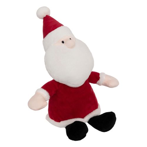 Plaid Et Peluche Père Noël Traditionnel Rouge Et Blanc