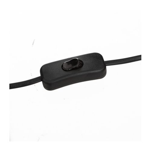 Lampe à Poser En Cannage De Rotin Et Métal Noir H 44 Cm