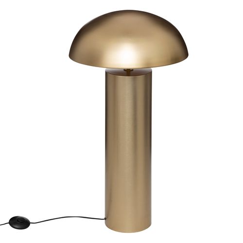 Lampe de sol champi H. 97 cm ULYSSE Dorée vue 3/4