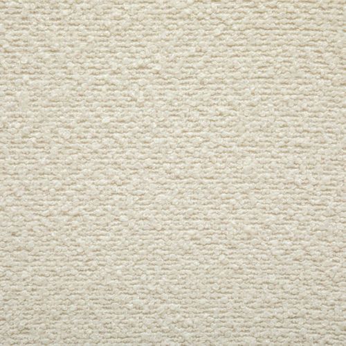 Pouf En Tissu à Bouclettes Blanc 41 X H 43 Cm