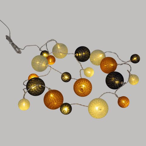 Guirlande LED En Coton L340cm