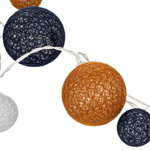 Guirlande LED En Coton L340cm