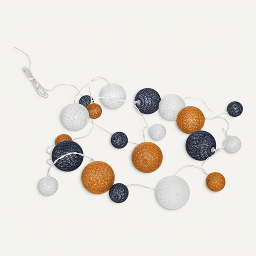 Guirlande LED En Coton L340cm
