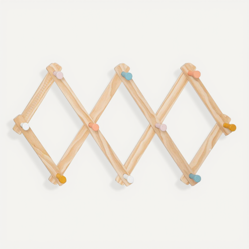 Patère En Bois H29cm