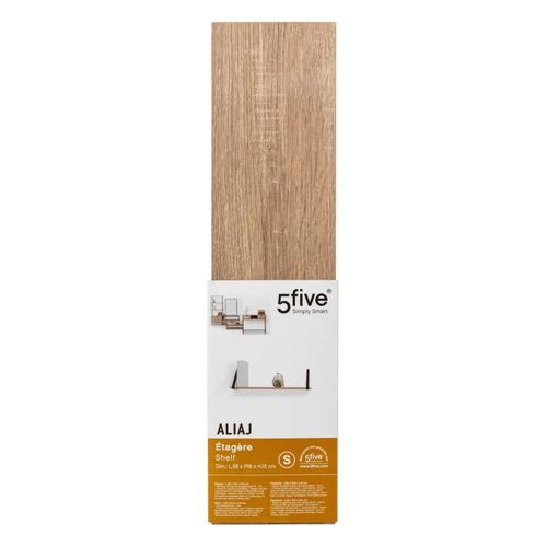 Etagère 58 cm ALIAJ Naturel / Noir vue d'ambiance 1