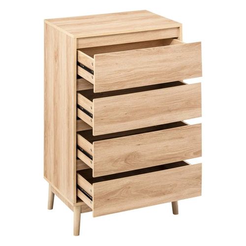Commode 4 Tiroirs Abana Naturel 5five