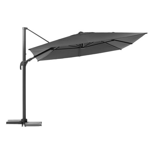Parasol Décentré Melhia 4x3 M Oléfine Anthracite Hespéride