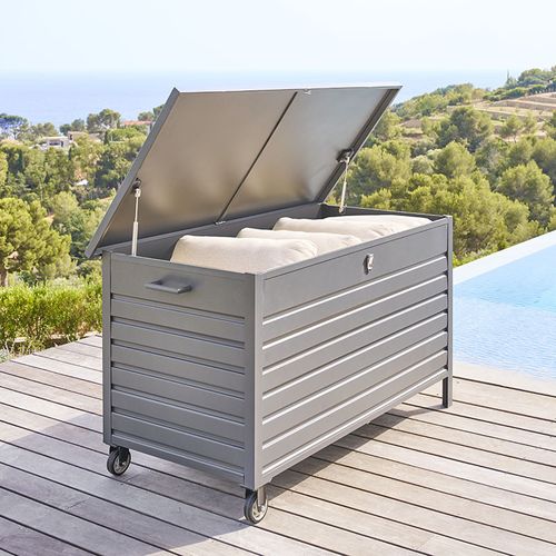 Coffre Extérieur Alu Petit Modèle Menango Graphite