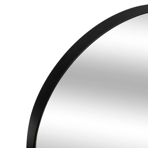 Miroir Ovale H. 112 Cm Selena Noir