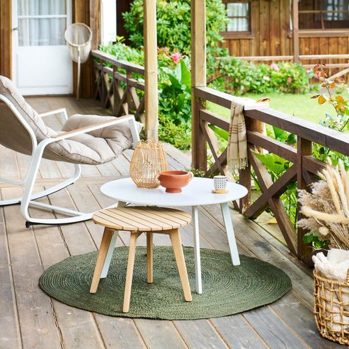 Table D'appoint En Bois H35 Olvinia Hespéride