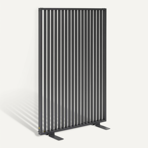 Brise Vue 120 Cm Zupta Aluminium Graphite Hespéride