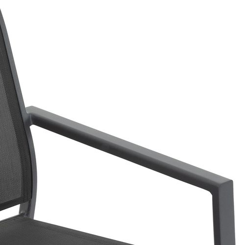 Fauteuil Repas Essentia Anthracite/graphite Hespéride