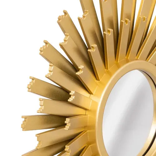 Lot de 3 miroirs D. 25 cm AMED Doré vue détaillée