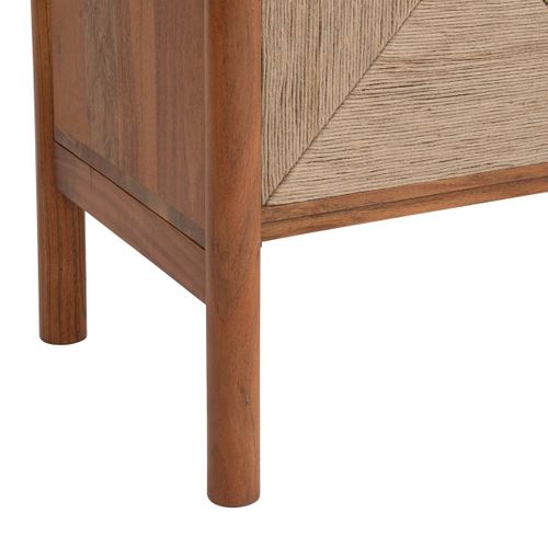 Bibliothèque en bois "Apala" 2 portes 124x150cm