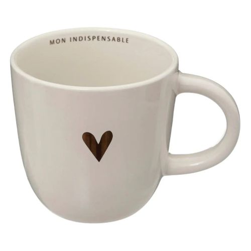 Lot De 4 Tasses et Soucoupes Sur Rack "the Floral" 26cm Blanc