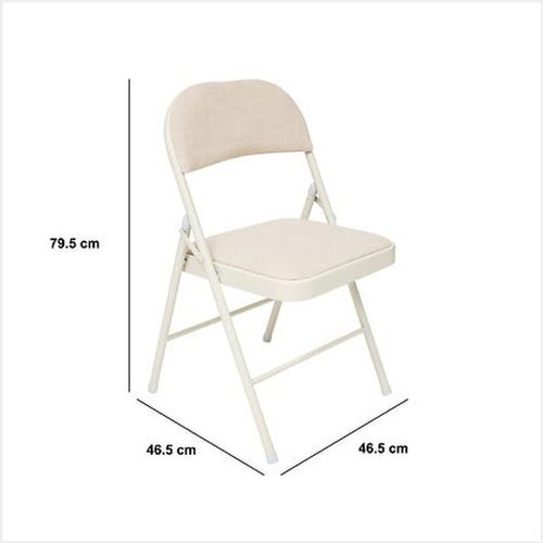 Chaise pliante FLEXY + Beige vue détaillée
