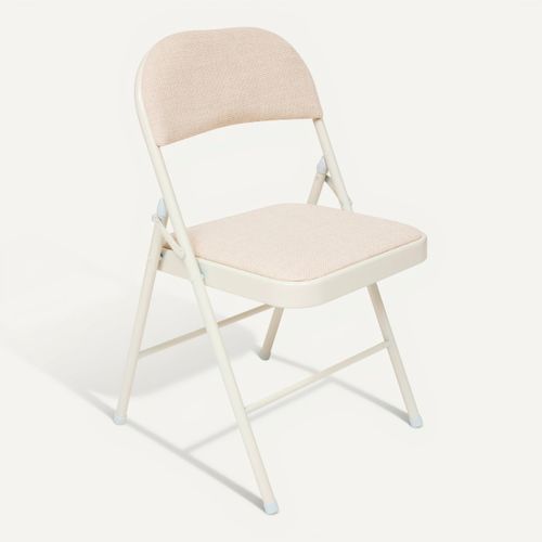 Chaise pliante FLEXY + Beige vue 3/4