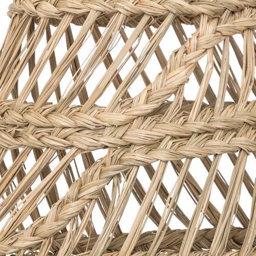 Luminaire Suspension En Roseau Naturel D 28 Cm
