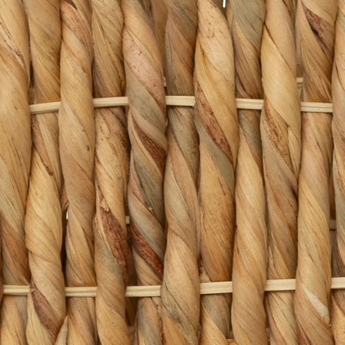 Panier De Rangement Beige En Roseau L 29 Cm