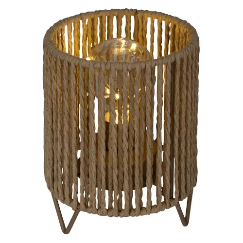 Lampe à poser H. 17 cm ODA Ronde ou droite vue 3/4