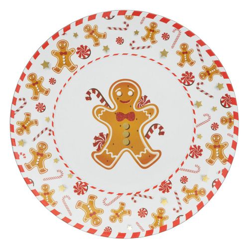 Assiette Présentation Pain D'épice D.33cm