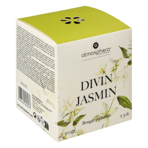 Bougie Parfumée "oudy" 200g Divin Jasmin