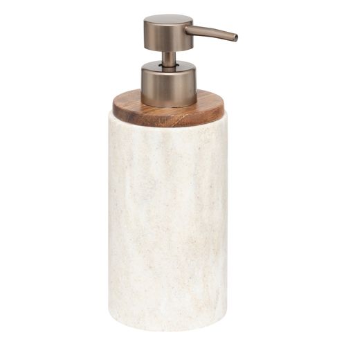 Distributeur de savon COME Beige / Naturel vue de face