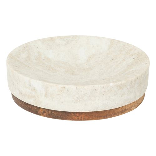 Porte savon COME Beige / Naturel vue de face