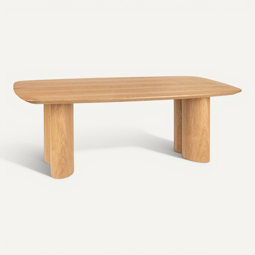 Table À Manger Aliona Bois 220x100cm