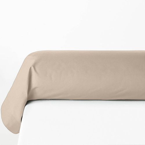 Taie De Traversin "carina" 85x185cm Beige Lin