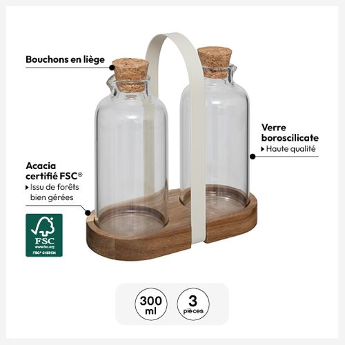 Set Huile Et Vinaigre "harmony"