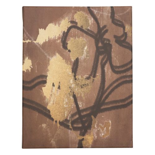 Assorti set 5 toiles 25x25 cm CYNTHIA Marron
