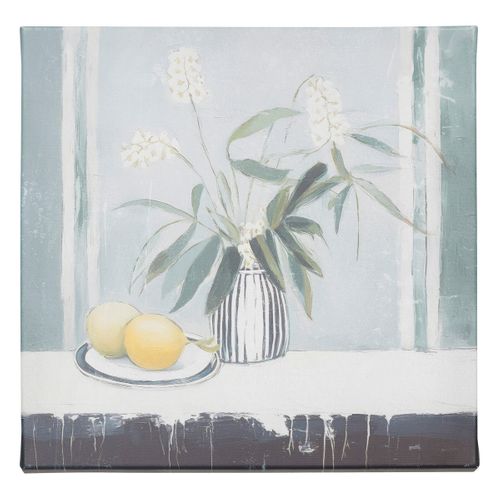 Assorti set 5 toiles 25x25 cm CYNTHIA Vert vue détaillée
