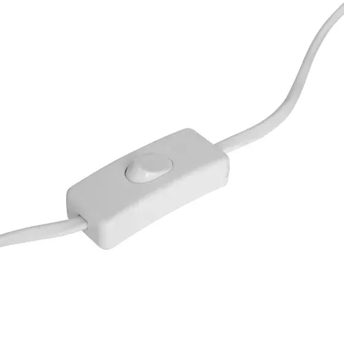 Lampe à poser H. 24 cm KOBY Blanc vue accessoires