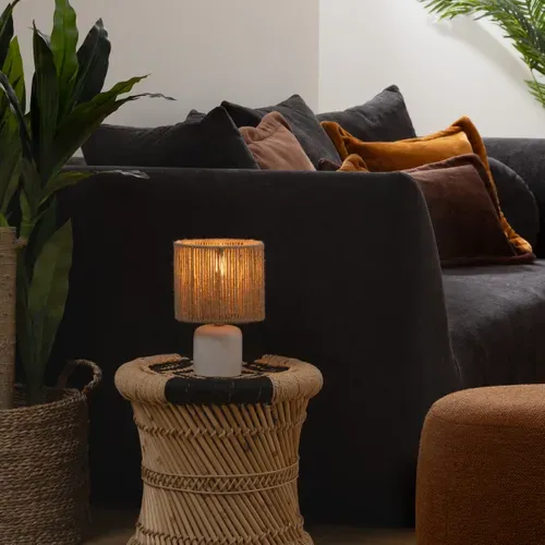 Lampe à poser H. 24 cm KOBY Blanc