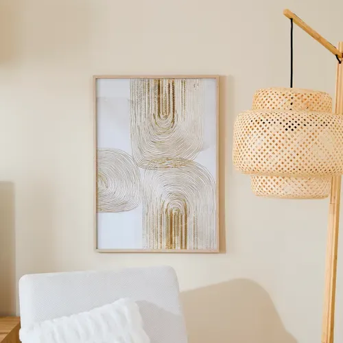 Toile imprimée 50x70 cm ELIN Multicolor vue d'ambiance 1