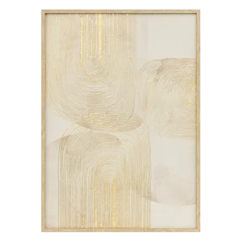 Toile imprimée 50x70 cm ELIN Multicolor vue de face