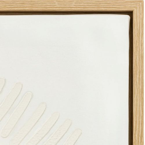 Déco mur 3D 60x80 cm KAYA Blanc