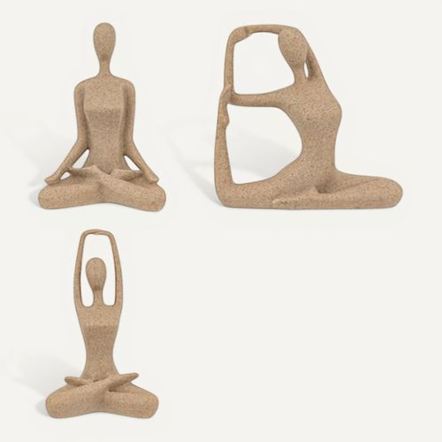 Statue femme H. 22 cm ABY 3 designs au choix vue 3/4