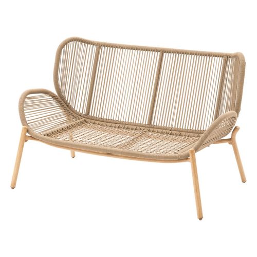 Canapé De Jardin 2 Places Meloane Taupe