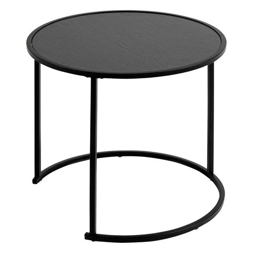 Lot De 3 Tables À Café Noan Noir Atmosphera