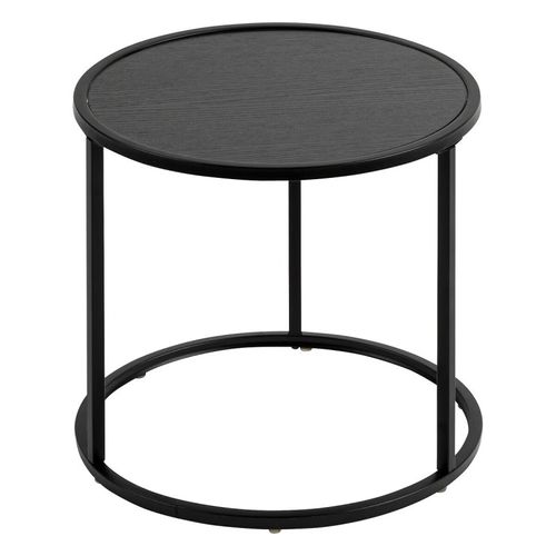 Lot De 3 Tables À Café Noan Noir Atmosphera